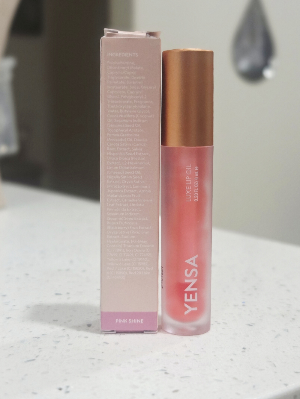 Yensa Luxe Lip Oil - Pink Shine